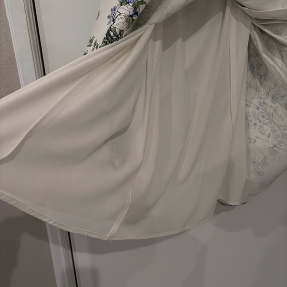 ANTONIO MELANI Size 8 Tabitha Floral Print Strapless A Line Midi Dress - Picture 10 of 16